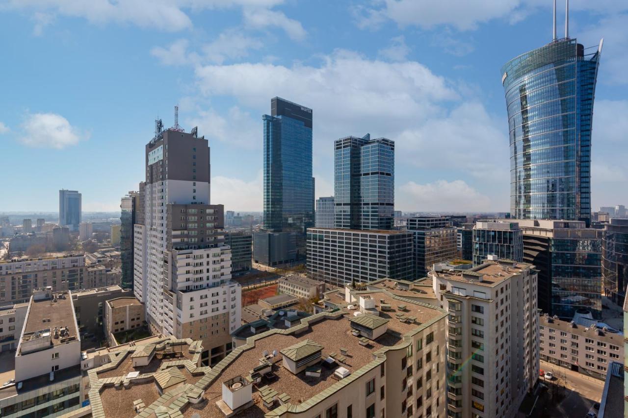Platinum Towers Apartment With Parking By Renters Prestige Варшава Екстериор снимка
